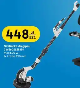 Castorama Szlifierka do gipsu Mac Allister 600 W 225 mm oferta