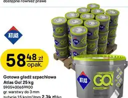 Castorama Gotowa gładź szpachlowa Atlas Go! oferta