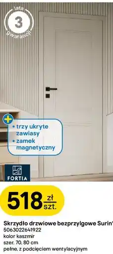 Castorama Skrzydło drzwiowe bezprzylgowe Surin oferta