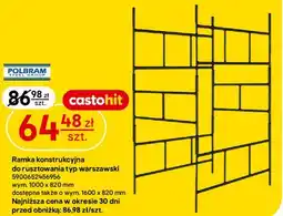 Castorama Ramka konstrukcyjna do rusztowania typ warszawski Polbram oferta