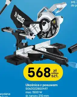 Castorama Ukośnica z posuwem Mac Allister 1500 W 210 mm oferta