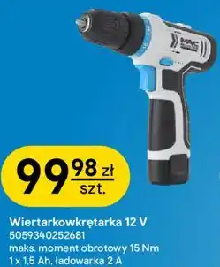 Castorama Wiertarkowkrętarka 12 V Mac Allister oferta