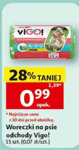 Auchan Woreczki na psie odchody Vigo! oferta
