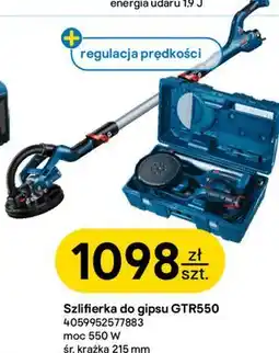 Castorama Szlifierka do gipsu GTR550 Bosch Professional oferta