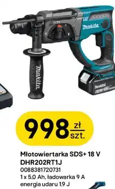 Castorama Młotowiertarka SDS+ 18 V DHR202RT1J Makita oferta