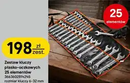 Castorama Magnusson Zestaw kluczy płasko-oczkowych 25 elementów oferta