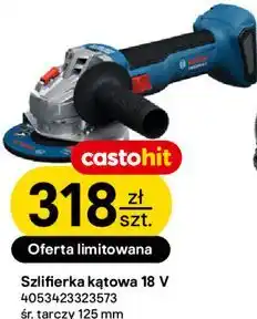 Castorama Szlifierka kątowa 18 V Bosch Professional oferta