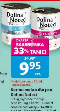 Auchan Karma mokra dla psa Dolina Noteci Premium oferta