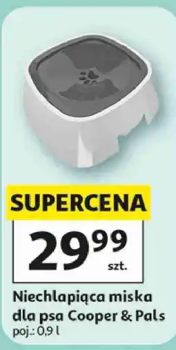 Auchan Niechlapiąca miska dla psa Cooper & Pals oferta