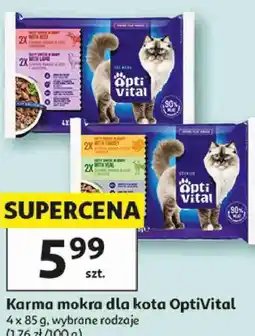 Auchan Karma mokra dla kota OptiVital oferta