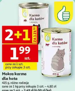 Auchan Auchan Mokra karma dla kota oferta