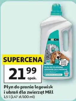 Auchan Płyn do prania legowisk i ubrań dla zwierząt Mill oferta