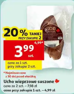 Auchan Ucho wieprzowe suszone oferta