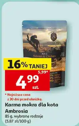 Auchan Karma mokra dla kota Ambrosia oferta