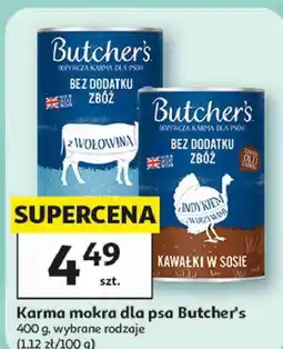 Auchan Karma mokra dla psa Butcher's oferta