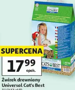 Auchan Żwirek drewniany Universal Cat's Best oferta