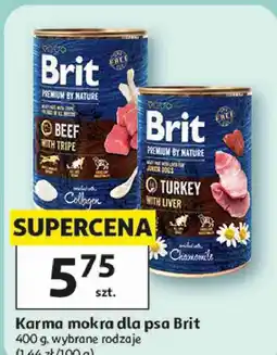 Auchan Karma mokra dla psa Brit oferta