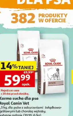 Auchan Karma sucha dla psa Royal Canin Vet oferta