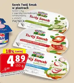 Prim Market Serek Twój Smak w plastrach PIĄTNICA oferta
