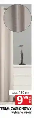 Merkury Market Materiał zasłonowy szer. 150 cm oferta