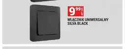 Merkury Market Włącznik uniwersalny Silva Black oferta