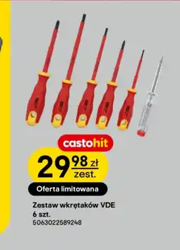 Castorama Zestaw wkrętaków oferta