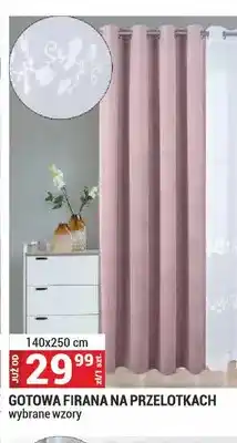 Merkury Market Gotowa firana na przelotkach 140x250 cm oferta