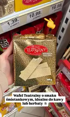 Dino Wafle Teatralne Kopernik o smaku śmietankowym oferta