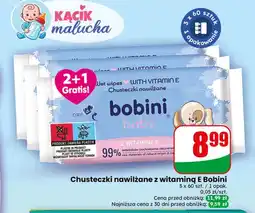 Dino Chusteczki nawilżane Bobini oferta
