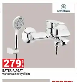 Merkury Market Bateria Agat wannowa z natryskiem Kfa Armatura oferta