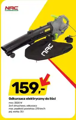 Bricomarche Odkurzacz elektryczny do liści Nac oferta