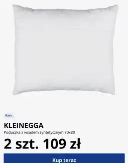JYSK KLEINEGGA Poduszka z wsadem syntetycznym 70x80 oferta