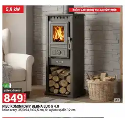 Merkury Market Piec kominkowy Berna Lux G 4,0 oferta