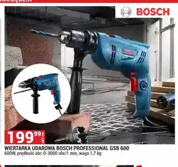 Merkury Market Wiertarka udarowa Bosch Professional Gsb 600 oferta
