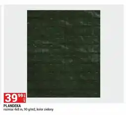 Merkury Market Plandeka 4x8 m 90 g/m2 zielona oferta