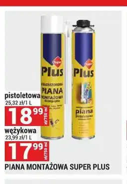 Merkury Market Piana montażowa Super Plus pistoletowa oferta