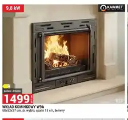 Merkury Market Wkład kominkowy W9A żeliwny Kawmet oferta