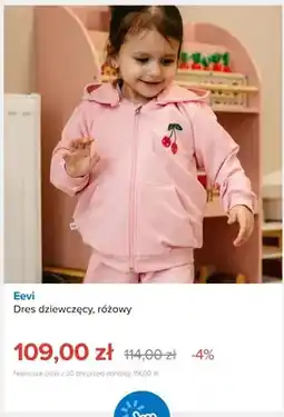 Smyk Dres dziewczęcy różowy Eevi oferta