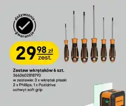 Castorama Zestaw wkrętaków Soft oferta