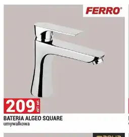 Merkury Market Bateria Algeo Square umywalkowa Ferro oferta