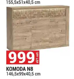 Merkury Market Komoda N8 Natural oferta