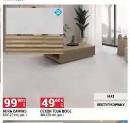 Merkury Market Gres Aura Canvas 60x120 cm gat. I oferta