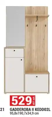 Merkury Market Garderoba Ii Kendray KEDD02 l oferta