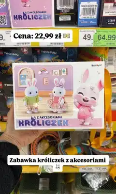 Dino Zabawka Króliczek z akcesoriami Norimpex oferta