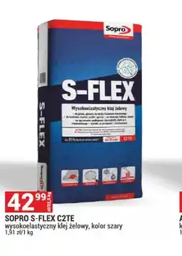 Merkury Market Wysokoelastyczny klej żelowy Sopro S-Flex C2TE szary oferta