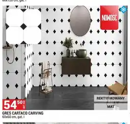 Merkury Market Gres Cartaco Carving 60x60 cm oferta