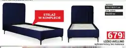 Merkury Market Łóżko Avellino bez materaca oferta