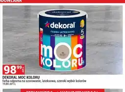 Merkury Market Farba lateksowa odporna na szorowanie Dekoral Moc Koloru oferta