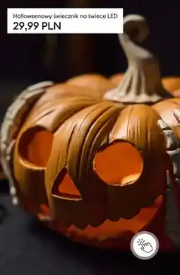 Sinsay Halloweenowy świecznik na świece LED oferta