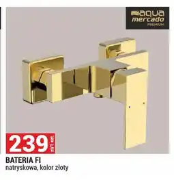 Merkury Market Bateria Fi natryskowa kolor złoty Aqua Mercado oferta